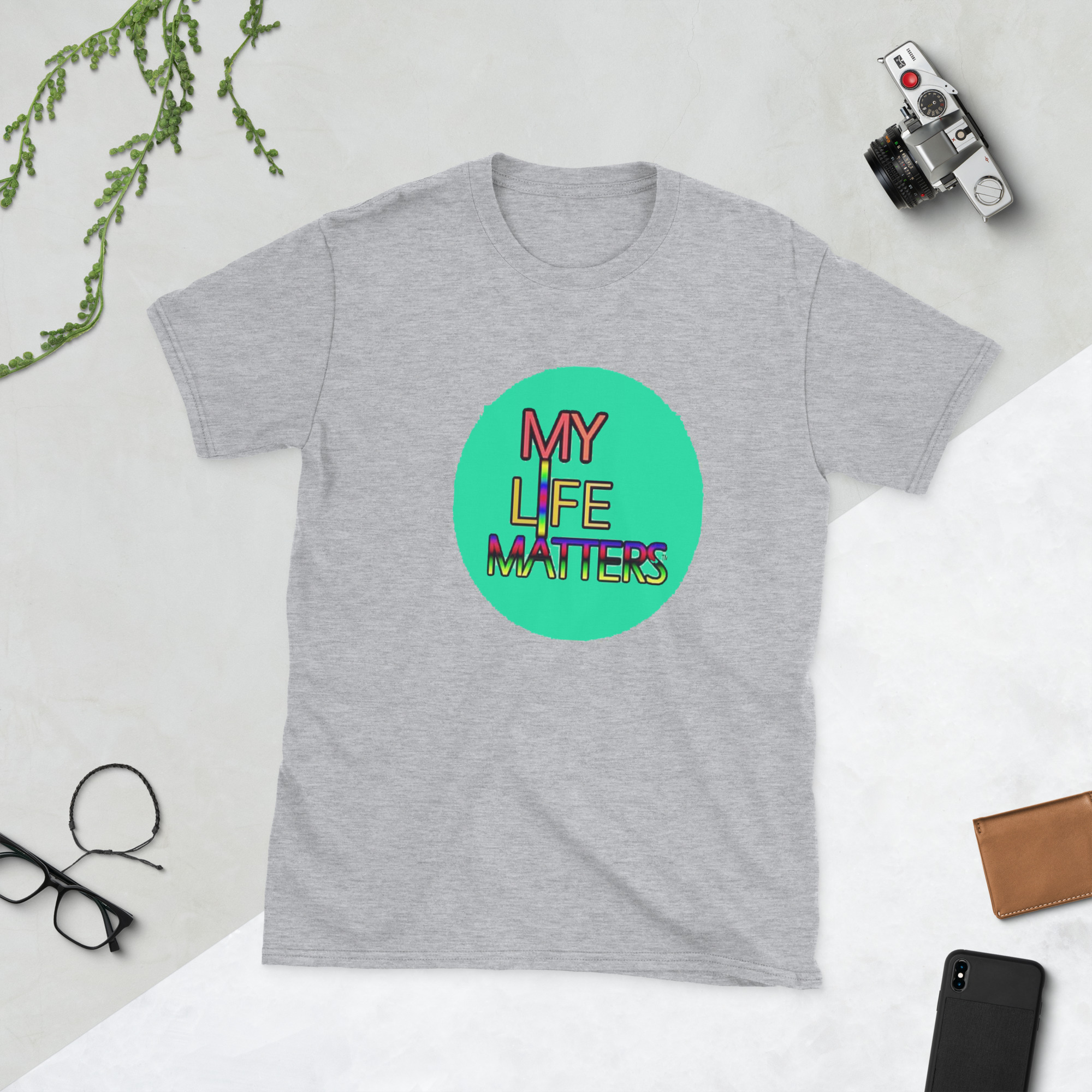 My Life Matters Short-Sleeve Unisex T-Shirt - Image 3