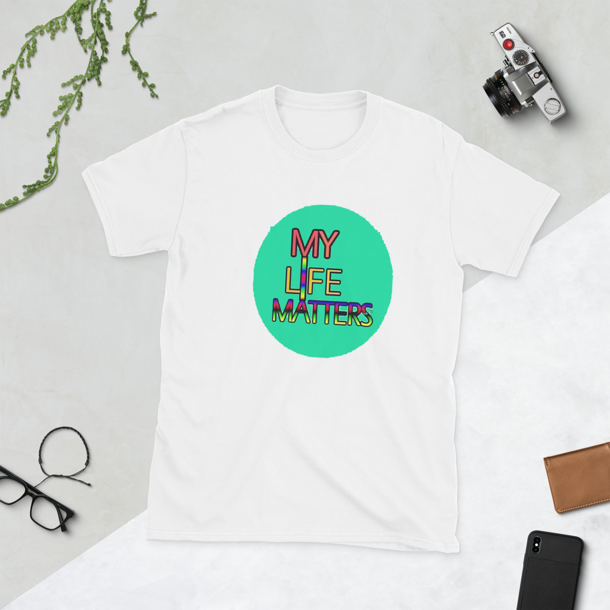 My Life Matters Short-Sleeve Unisex T-Shirt - Image 4
